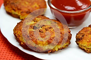 Aloo tikki chat