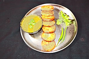 Aloo Tikki or Fried Potato Patties