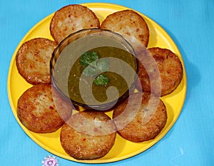 Aloo Tikki or Fried Potato Patties