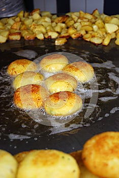 Aloo tikki is a North Indian snack