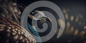 The Aloof Peacock - A Cinematic Generative AI Creation