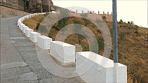 Alora Castle approach road