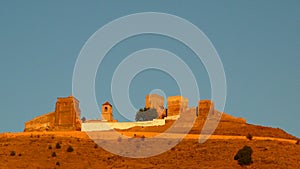 Alora Castle at sunrise