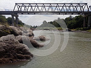 alorongga bridge & river photo
