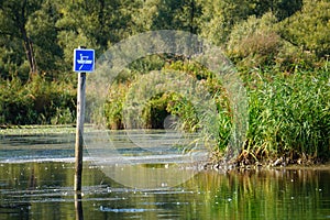 Only aloud to row sign in nature aeria.