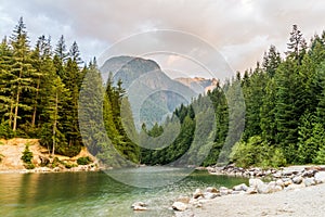 Alouette lake in Golden Ears park Vancouver, Canada