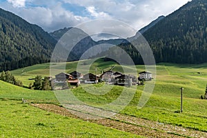 Alpbach, small village in Ostitirol Austria in summer