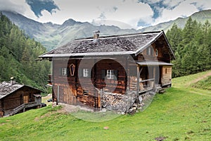 Alpbach, small village in Ostitirol Austria in summer