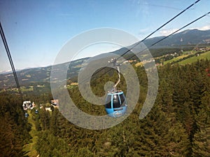 Alpe di siusi cablecar