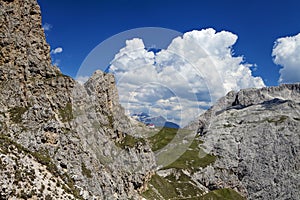 Alpe di siusi in South Tyrol, Italy