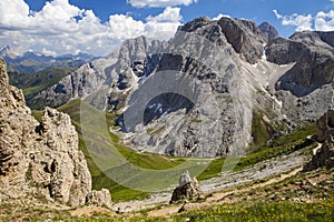 Alpe di siusi in South Tyrol, Italy