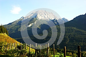 Alpes mountain in summer is aloso beautiful