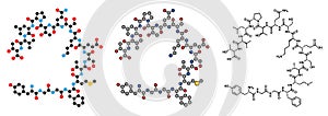 Alpha-endorphin endogenous opioid peptide molecule