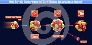 Alpha Particle Bombardment The Core Nuclear Transmutation Reaction