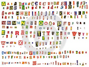 Alphabet photo