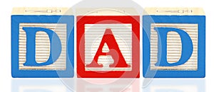 Alphabet Blocks DAD