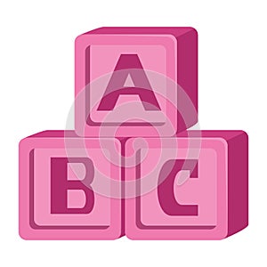 alphabet blocks toys baby icons