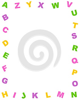 Alphabet border