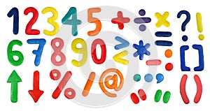 Alphabet - Digits and symbols