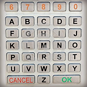 Alphabet Keypad