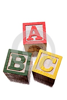 Alphabet learning blocks