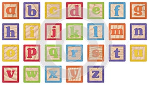 Alphabet Learning Blocks