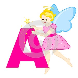 Alphabet letter A