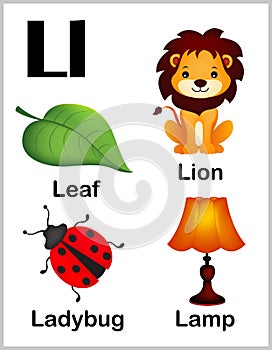 Alphabet letter L pictures