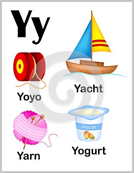 Alphabet letter Y pictures