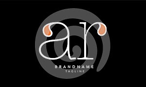 Monogram logo AR