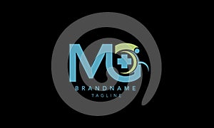Monogram logo MG