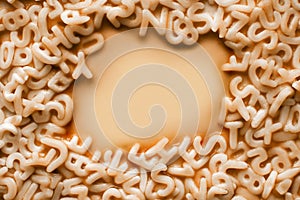 ALPHABET PASTA