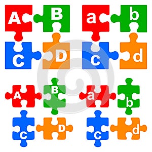 Alphabet puzzles