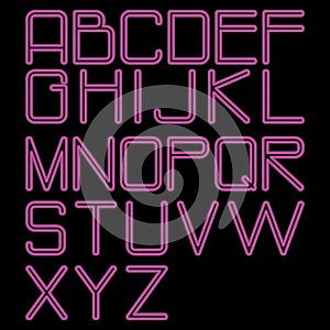 Alphabet_rounded_neon