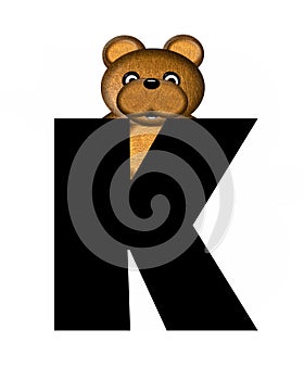 Alphabet Teddy K photo