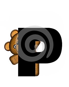 Alphabet Teddy P photo