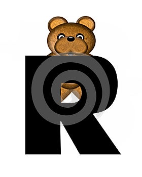 Alphabet Teddy R