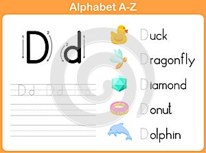 Alphabet Tracing Worksheet