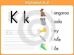 Alphabet Tracing Worksheet