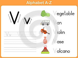 Alphabet Tracing Worksheet