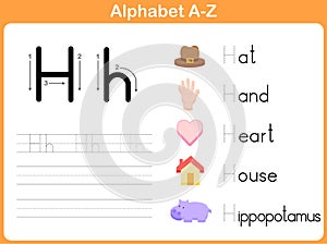 Alphabet Tracing Worksheet