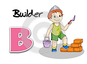 Alphabet workers - builder