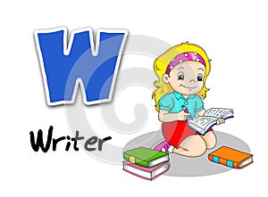 Alphabet workers - writer