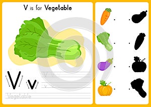 Alphabet A-Z Tracing and puzzle Worksheet, Exercises for kids - illustration and vector