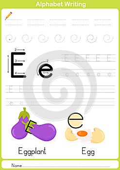 Alphabet A-Z Tracing Worksheet, Exercises for kids - A4 paper ready to print