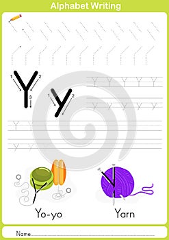 Alphabet A-Z Tracing Worksheet, Exercises for kids - A4 paper ready to print