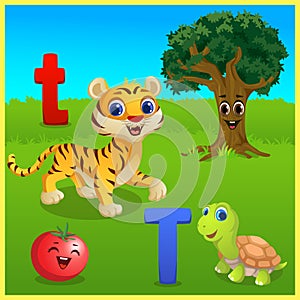Alphabets learning for preschool kids