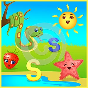 Alphabets learning for preschool kids