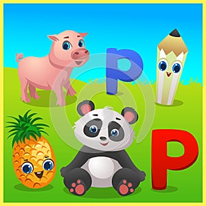 Alphabets learning for preschool kids