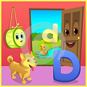 Alphabets learning for preschool kids photo